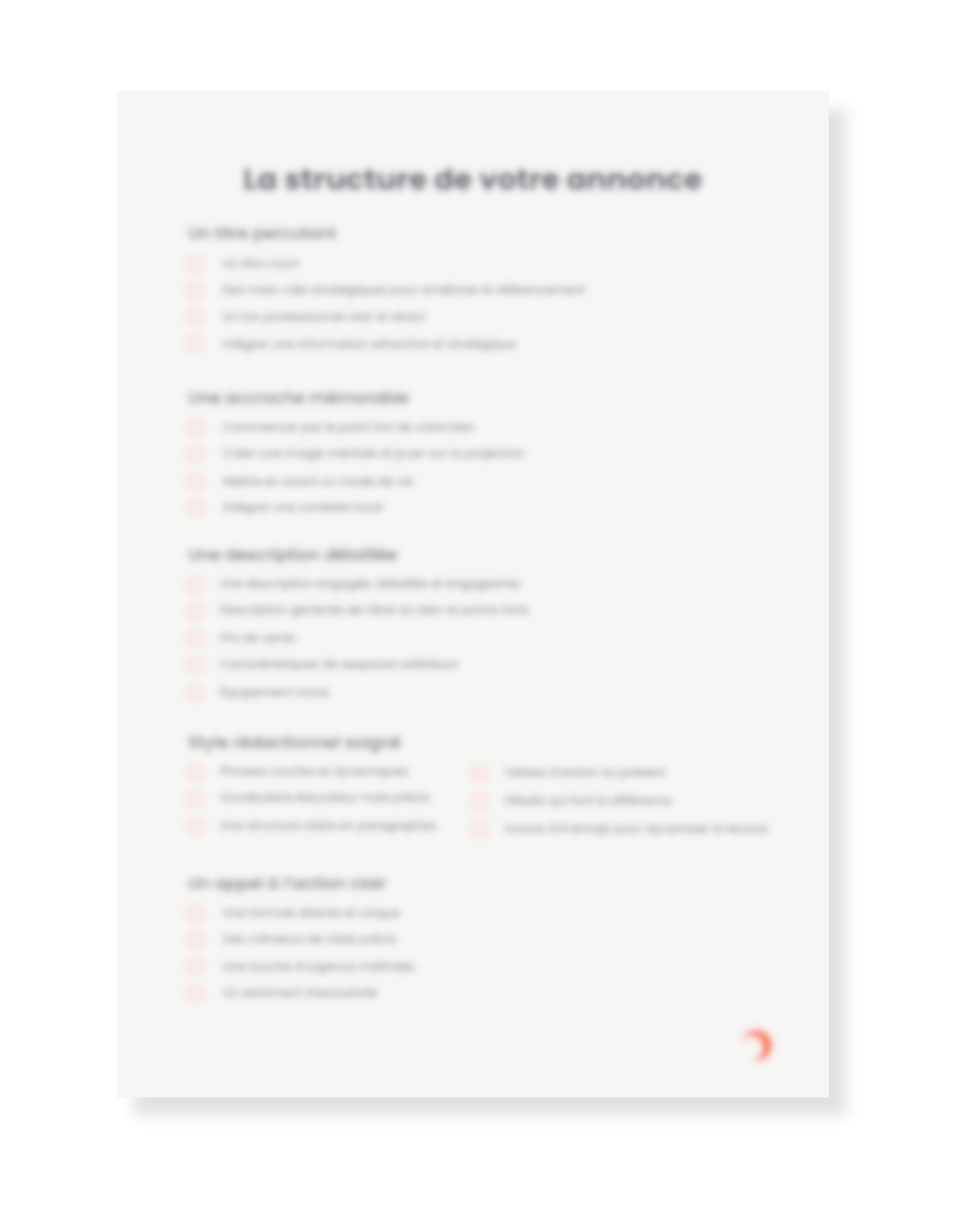 page structure